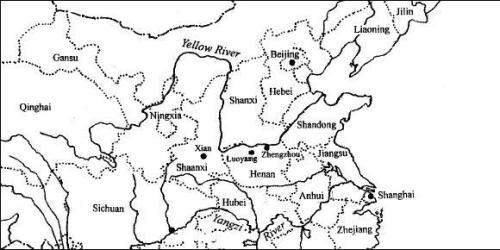 Map Neollithic China